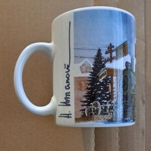 H. Hargrove The Champaign Station Ceramic Mug